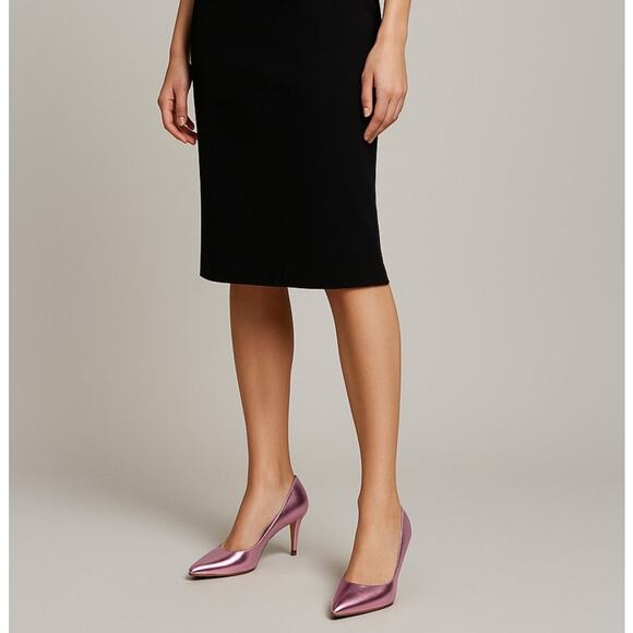 INC International Concepts Pumps Metallic Pink Heels 9.5M - Picture 1 of 13